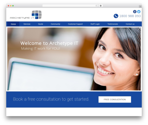 Form WordPress plugin - archetypeit.com.au
