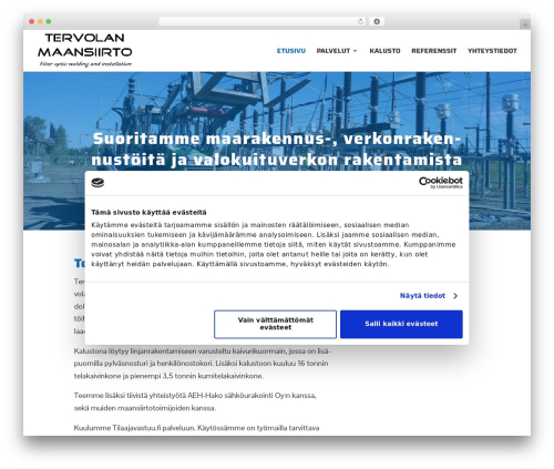 Best WordPress theme Divi - tervolanmaansiirto.fi
