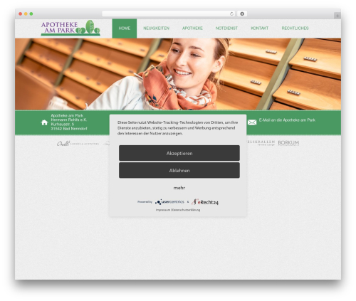 Caddysign WordPress theme - apotheke-am-park-badnenndorf.de