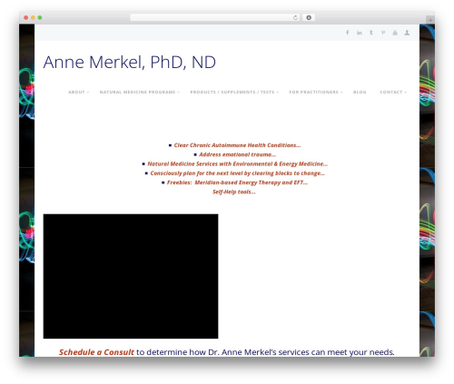 Classter theme WordPress - annemerkel.com