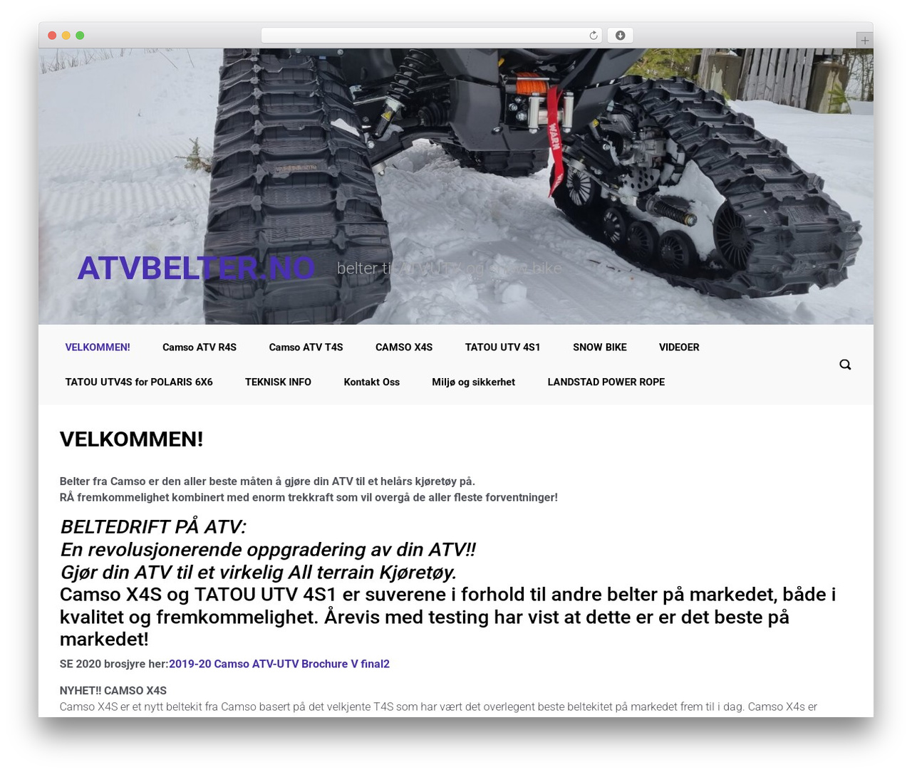 EvoLve free WordPress theme - atvbelter.no EvoLve free WordPress theme - atvbelter.no