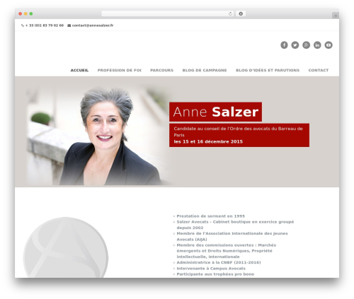 Frover Progression WordPress theme design - annesalzer.fr