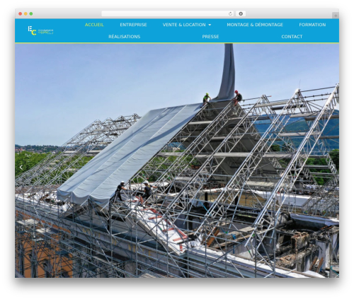 Netdev footer WordPress plugin - contat-echafaudages.com
