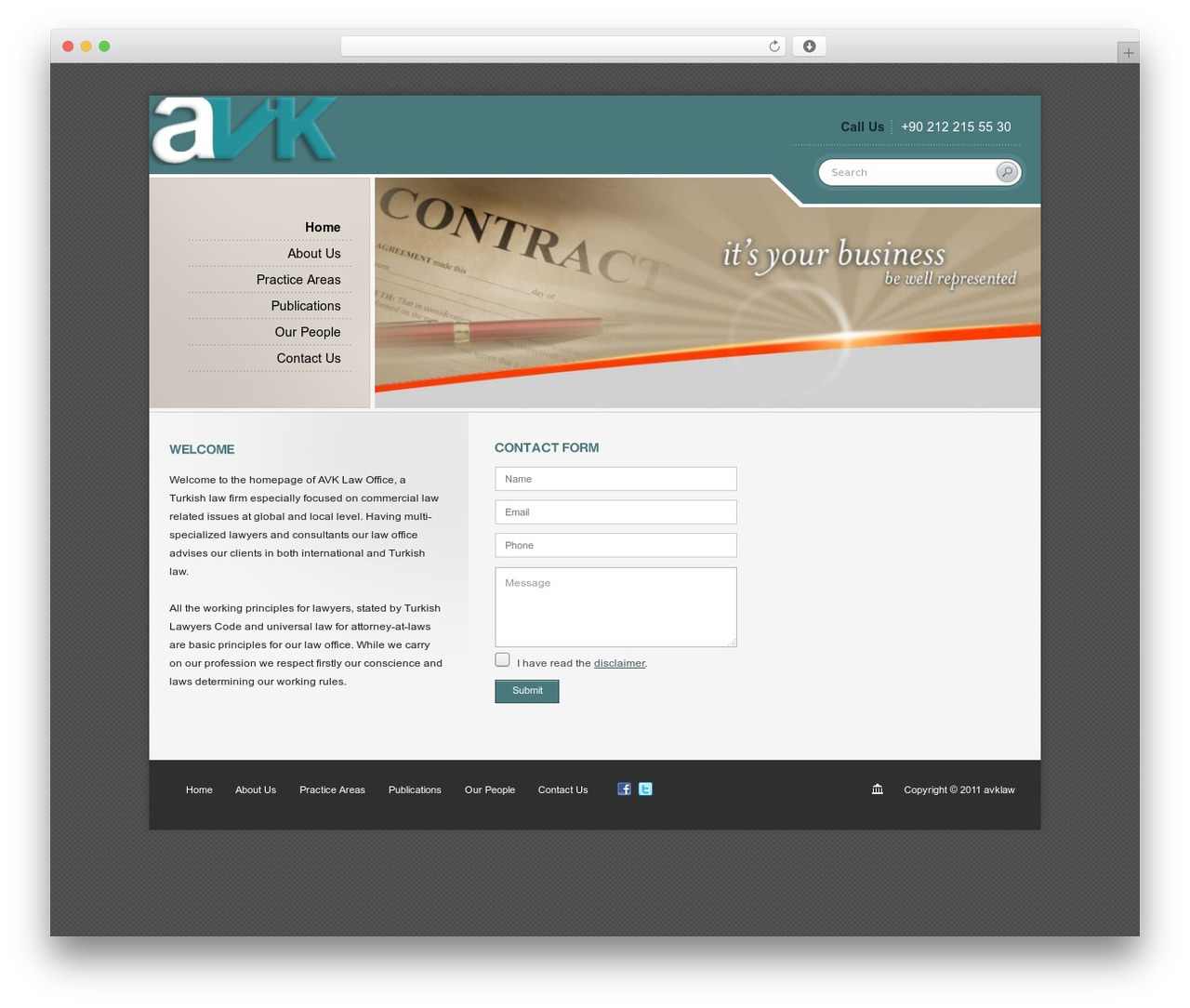 Perfect top WordPress theme - avklaw.com