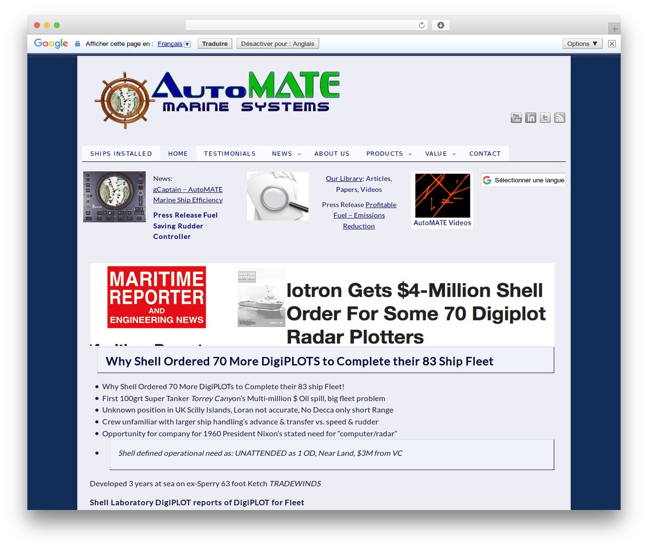 PlatformPro WordPress website theme - automatemarine.com PlatformPro WordPress website theme - automatemarine.com