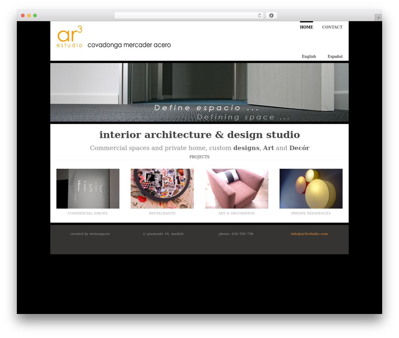 Spacing WordPress theme - ar3design.com Spacing WordPress theme - ar3design.com