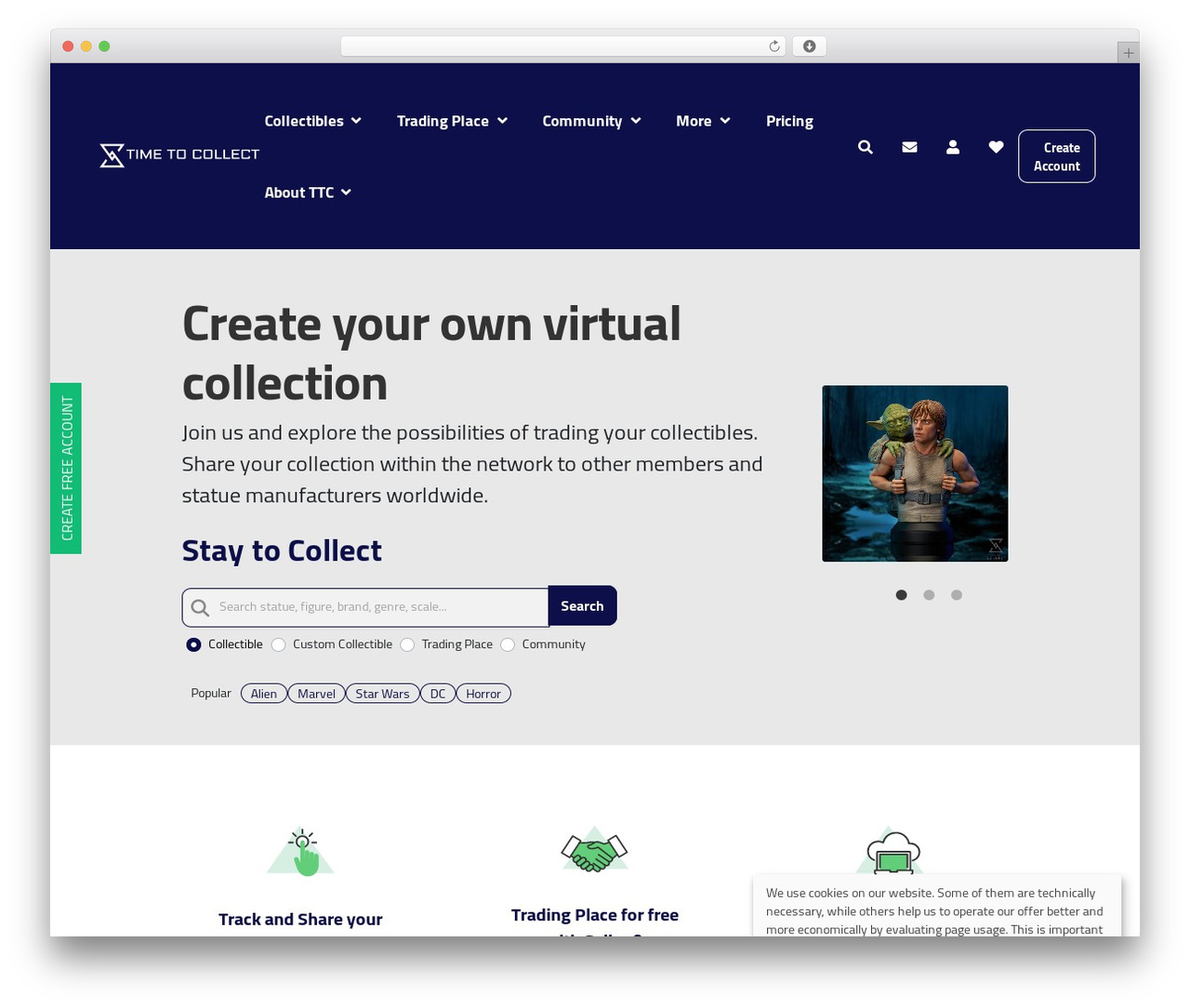 Storefront WordPress theme - time-to-collect.com