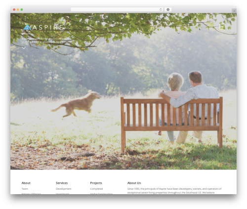 The Contractor WordPress theme - aspire-development.com