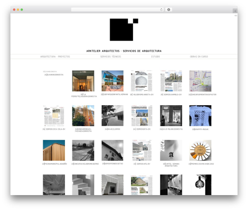 Time premium WordPress theme - arktelier.com