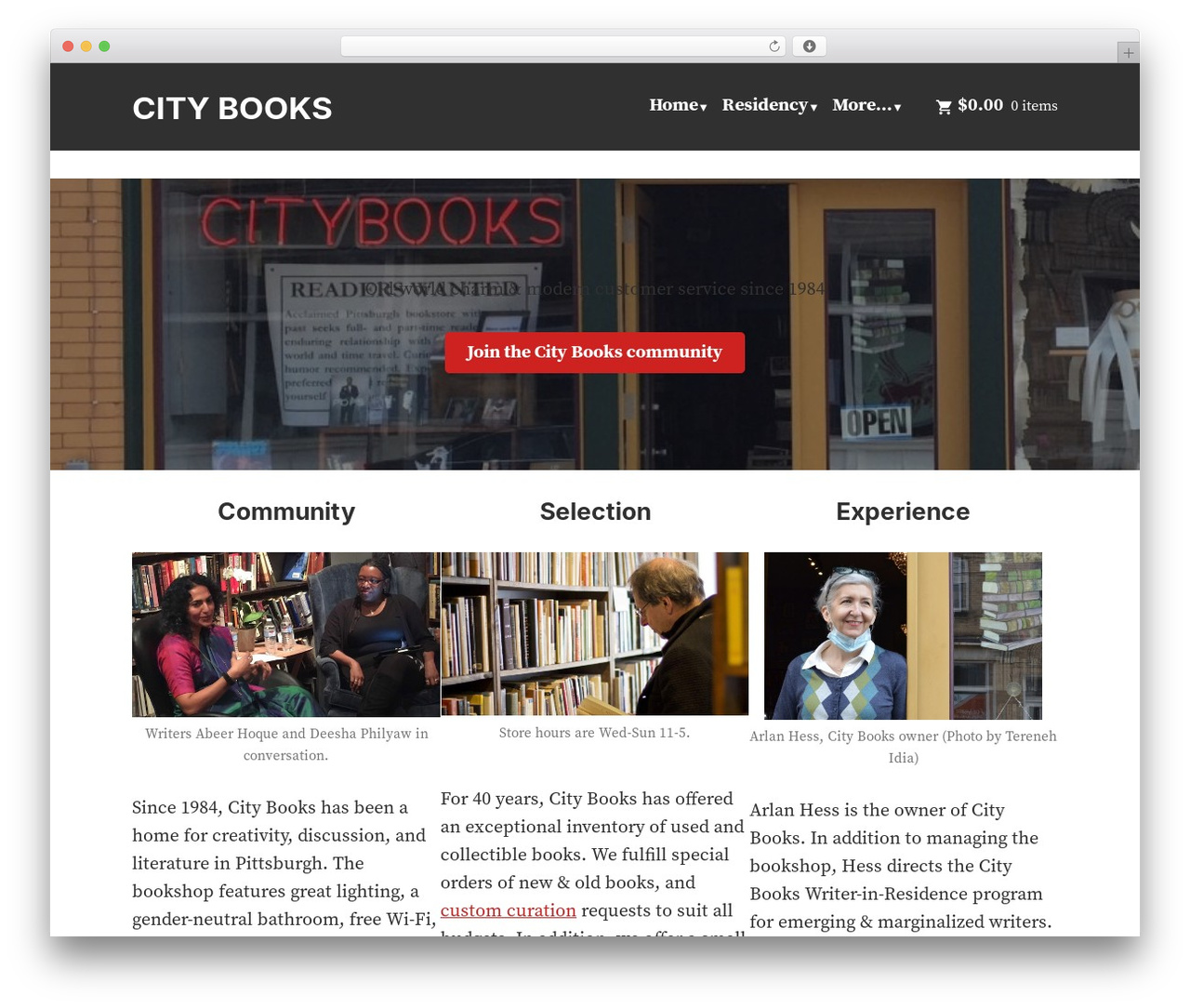 Morden WordPress theme - citybookspgh.com Morden WordPress theme - citybookspgh.com