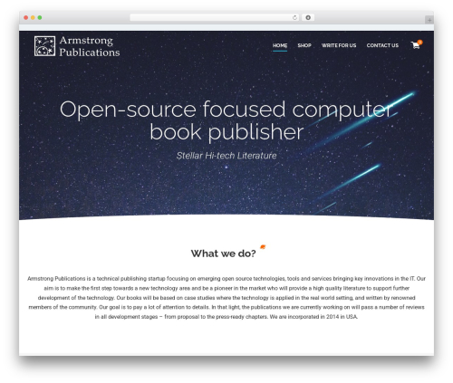 WordPress theme Armstrong - armstrong-publications.com