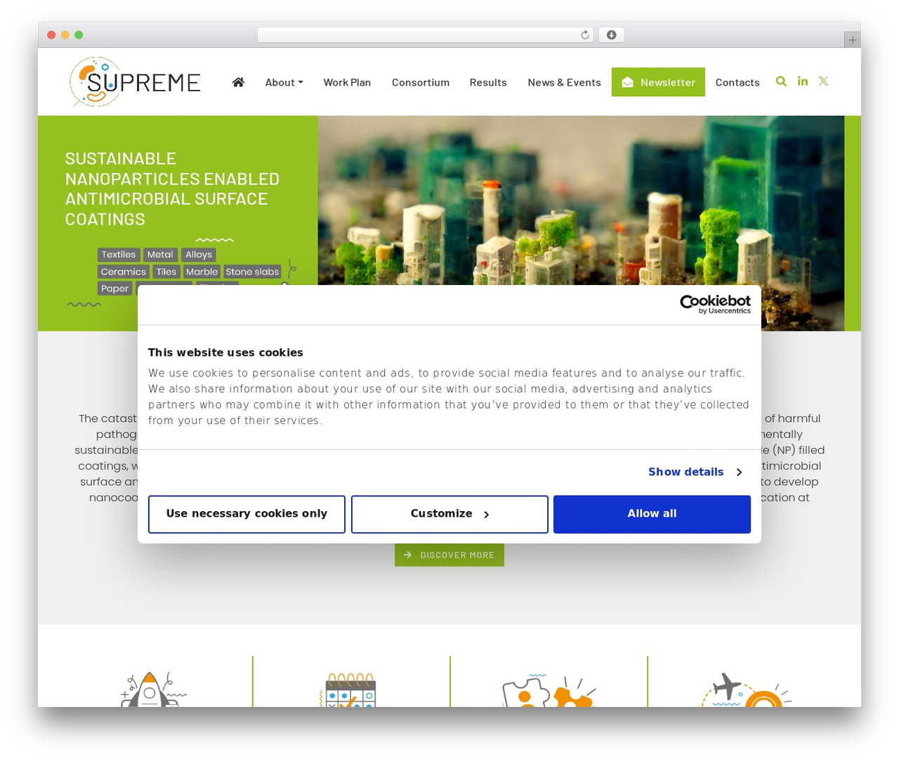 WordPress theme Supreme - supreme-project.eu