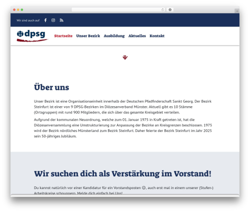 Hkorga cookie WordPress plugin - dpsg-steinfurt.de