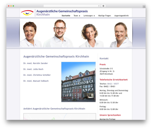 1kBasisCustomFields WordPress website theme - augenaerzte-kirchhain.de