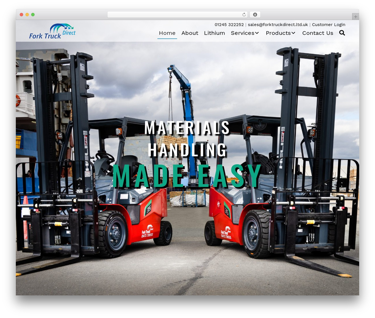 Beaver Builder Theme theme WordPress - forktruckdirect.ltd.uk