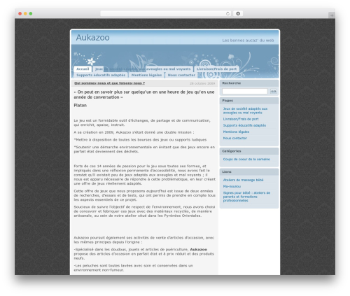 Maxblogpress favicon WordPress plugin - aukazoo.fr