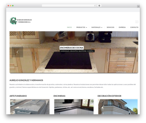 Decor WordPress theme - aureliogh.es