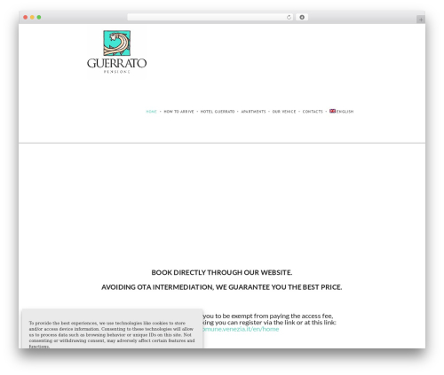 HyperX WordPress theme - hotelguerrato.com
