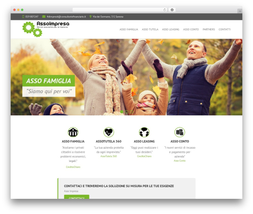 Interface free WP theme - assoimpresa.net