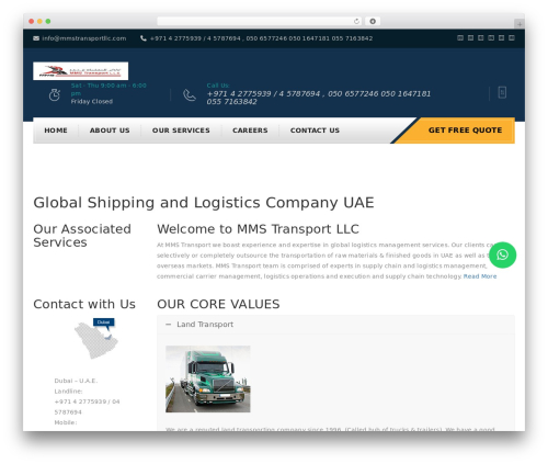 LogisCargo - shared on wplocker.com theme WordPress - mmstransportllc.com