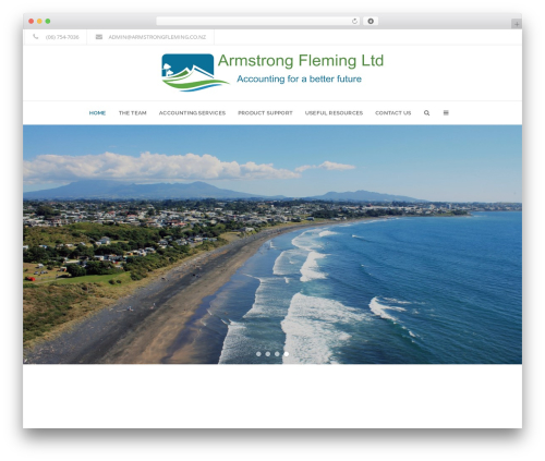 MinimaliX WordPress theme - armstrongfleming.co.nz