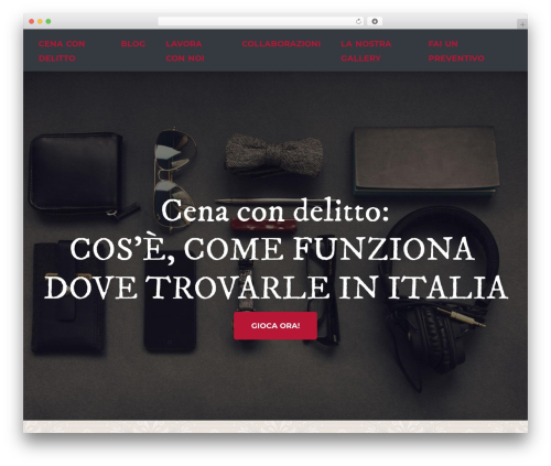 QuickStrap best WordPress theme - cenecondelitto.com