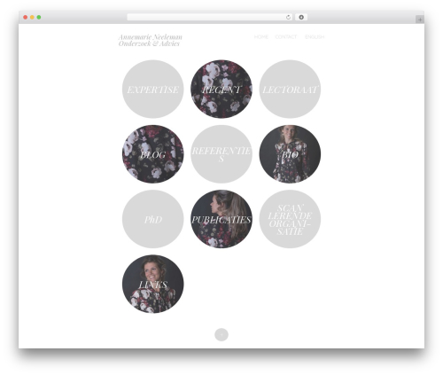 Spun WordPress theme design - annemarieneeleman.com Spun WordPress theme design - annemarieneeleman.com