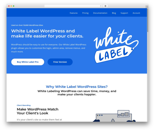 Theme WordPress White Label - whitewp.com