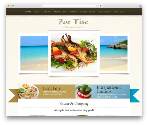 Widgetkit_wp WordPress plugin - anguillachef.com