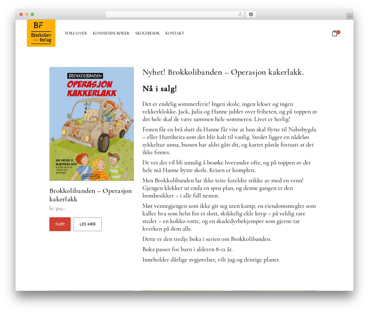 WordPress theme ChapterOne - bjerkelienforlag.com WordPress theme ChapterOne - bjerkelienforlag.com
