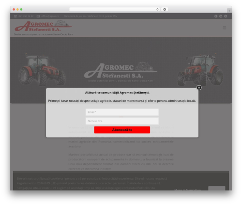 Ultimate layouts vc WordPress plugin - agromec-stefanesti.ro