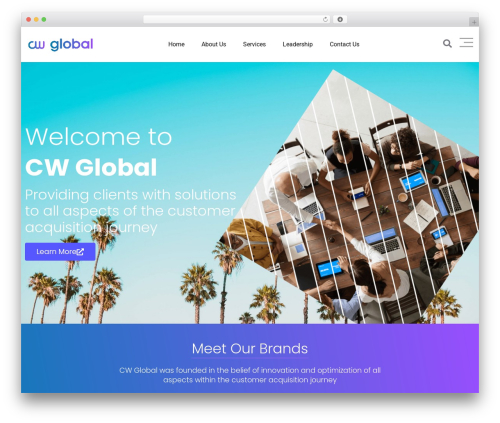 WordPress theme Fmwave - cwglobalcorp.com