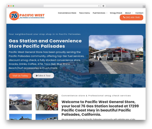 WordPress theme Genesis - pacificwest76.com