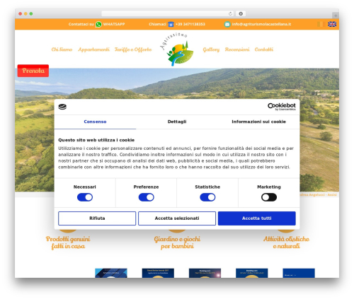 WordPress theme WindCake - agriturismolacastellana.it