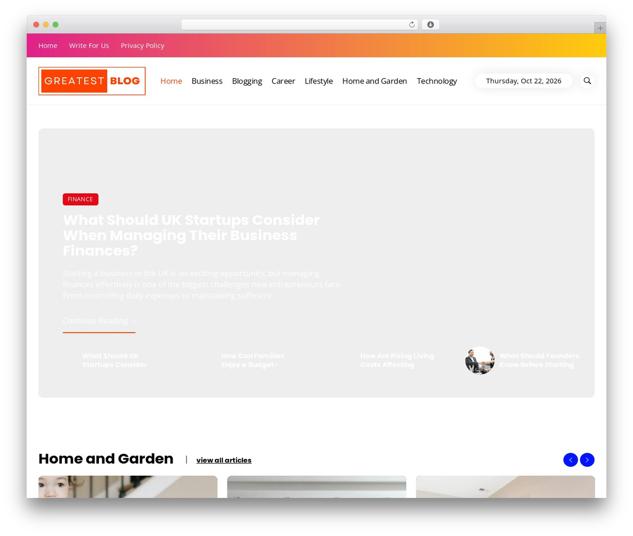 WordPress website theme Insights - greatest-blog.com WordPress website theme Insights - greatest-blog.com