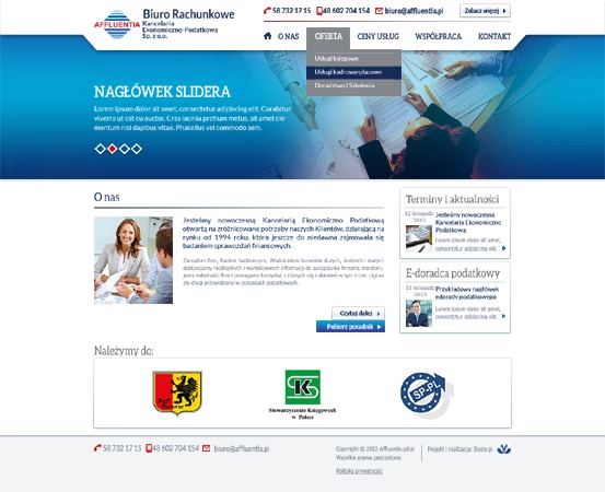 Affluentia2 WordPress theme