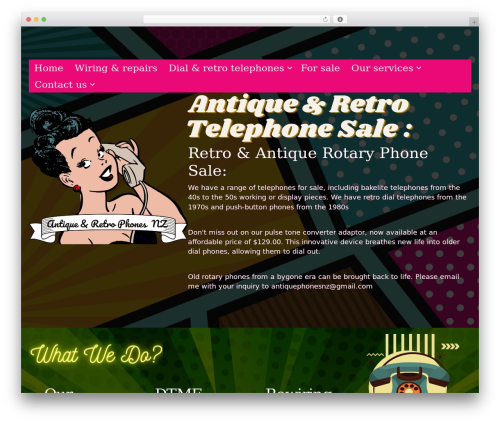 Beaver Builder Theme WordPress theme design - antiquephones.co.nz