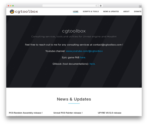 Best WordPress theme Integral Pro - cgtoolbox.com