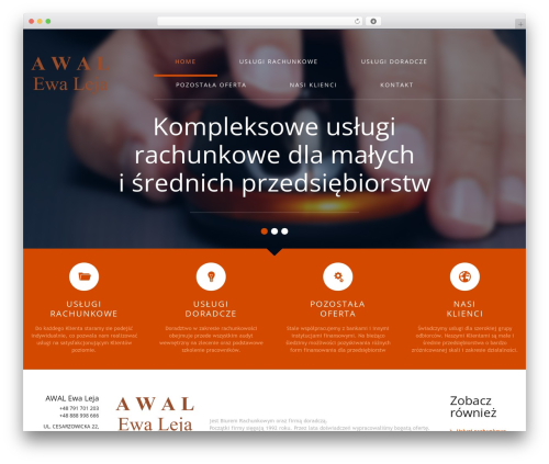 cherry WordPress theme - awal.pl