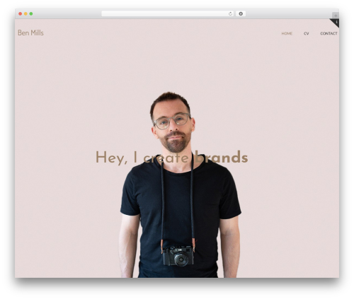 CoffeeBean theme WordPress - benmills.uk