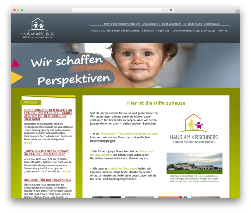 Kovera WordPress theme - hilfe-fuer-das-verlassene-kind.de