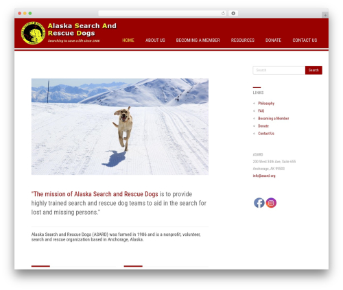 Producr WordPress theme - asard.org