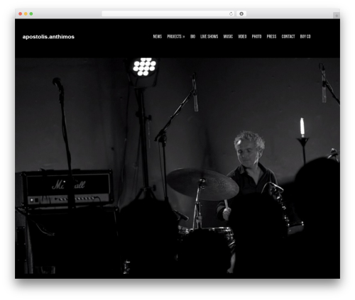 Shuttershot theme WordPress - apostolis.pl