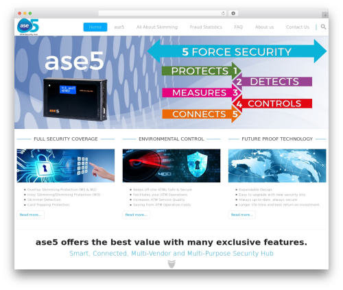 Smart7 WordPress theme design - antiskimmingeye.com