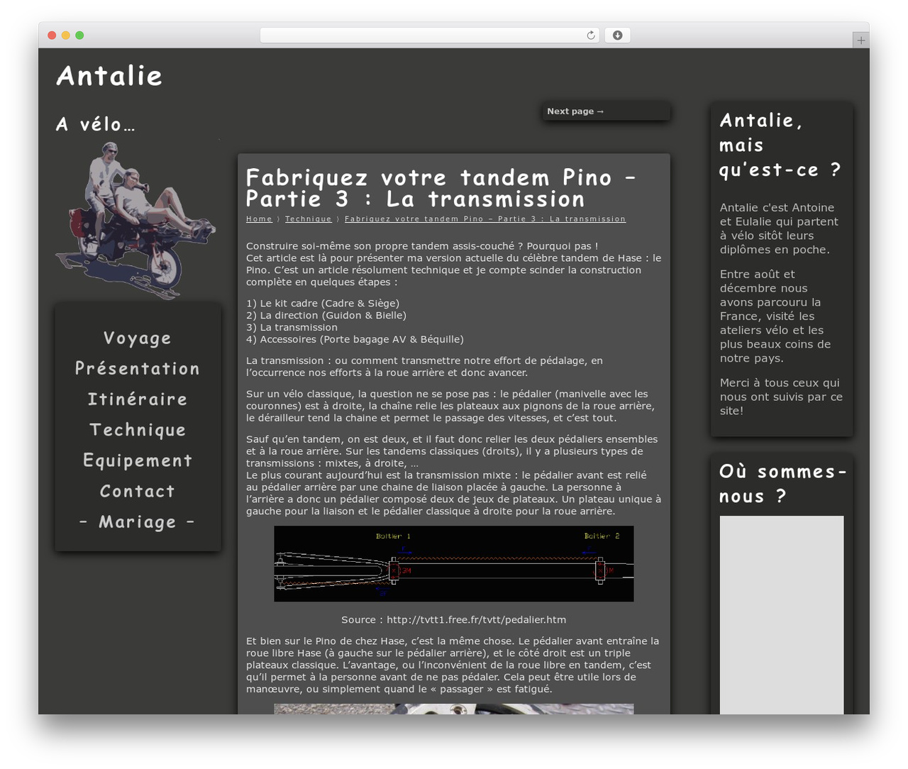 Theme WordPress Wolf - antalie.fr