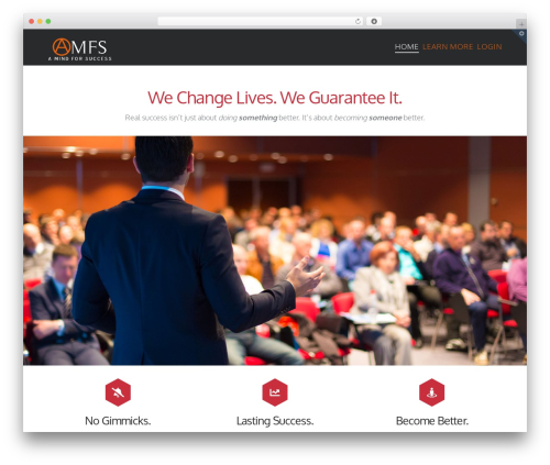 Theme WordPress X - amindforsuccess.org