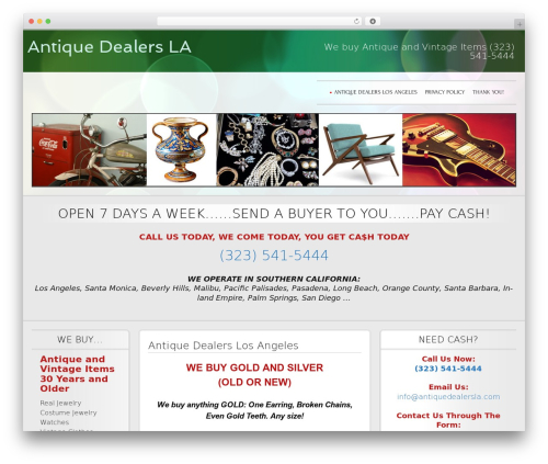 Theme WordPress SG Double - antiquedealersla.com Theme WordPress SG Double - antiquedealersla.com