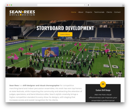 Gdlr portfolio WordPress plugin - seanreesdrilldesign.com