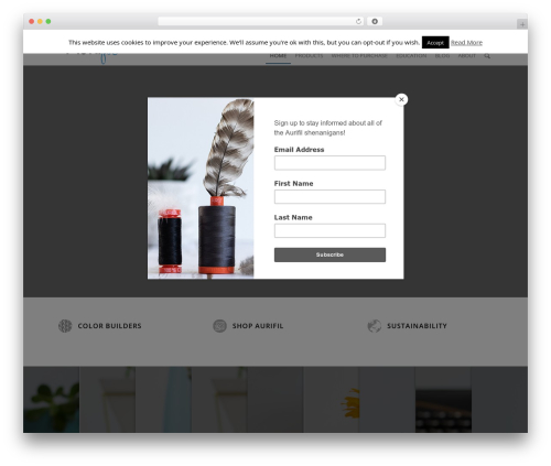 Automatic Copyright Year (automatic-copyright-year) free WordPress plugin - aurifil.com Automatic Copyright Year (automatic-copyright-year) free WordPress plugin - aurifil.com
