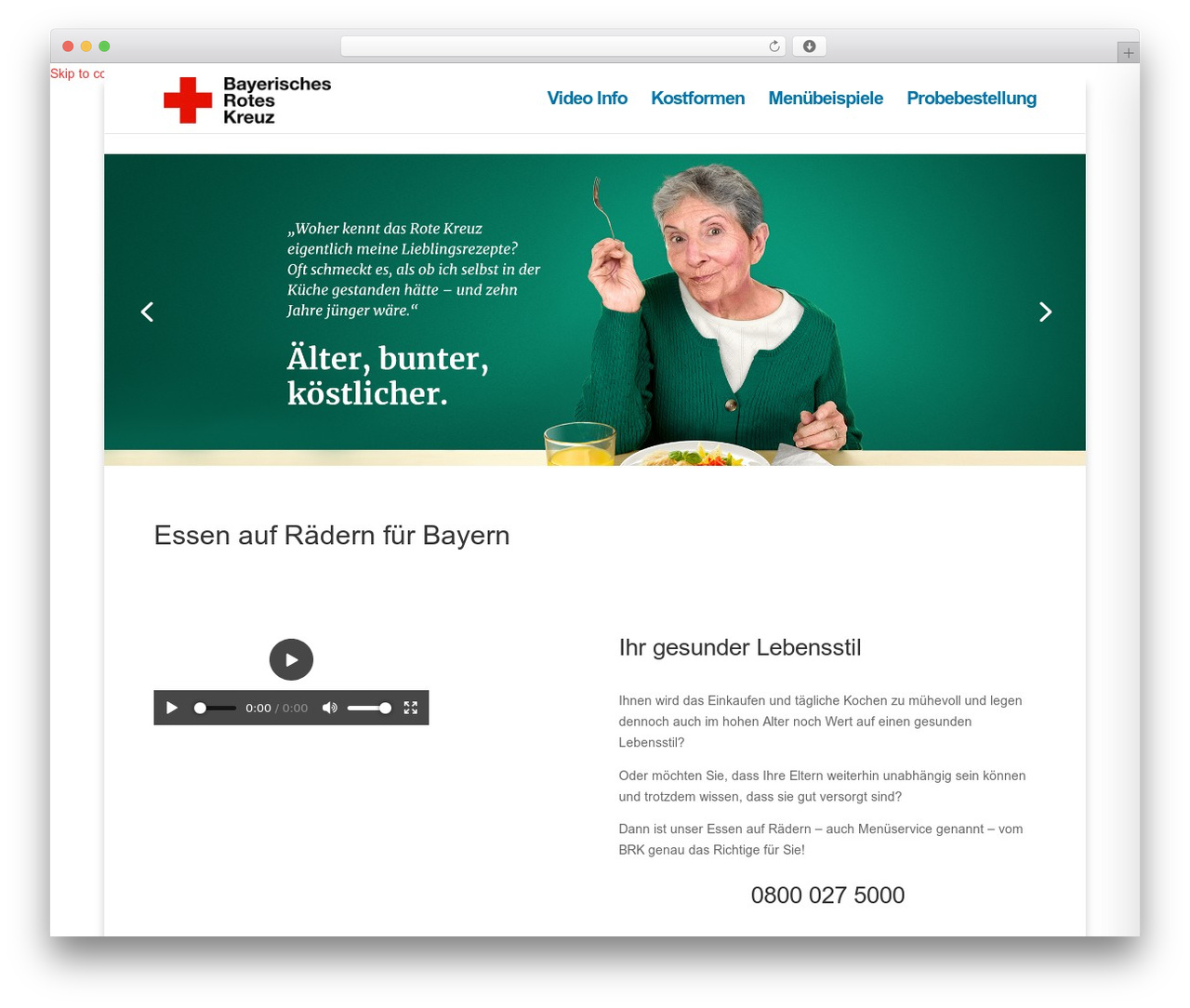 WordPress theme Divi - essen-auf-raedern.bayern
